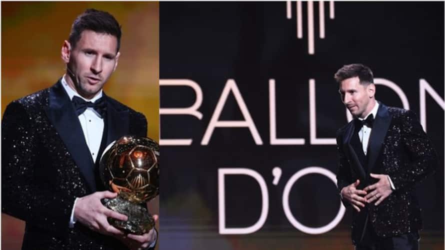 argentine psg star lionel Messi wins the 2021 Ballon d Or argentine psg star lionel Messi wins the 2021 Ballon d Or