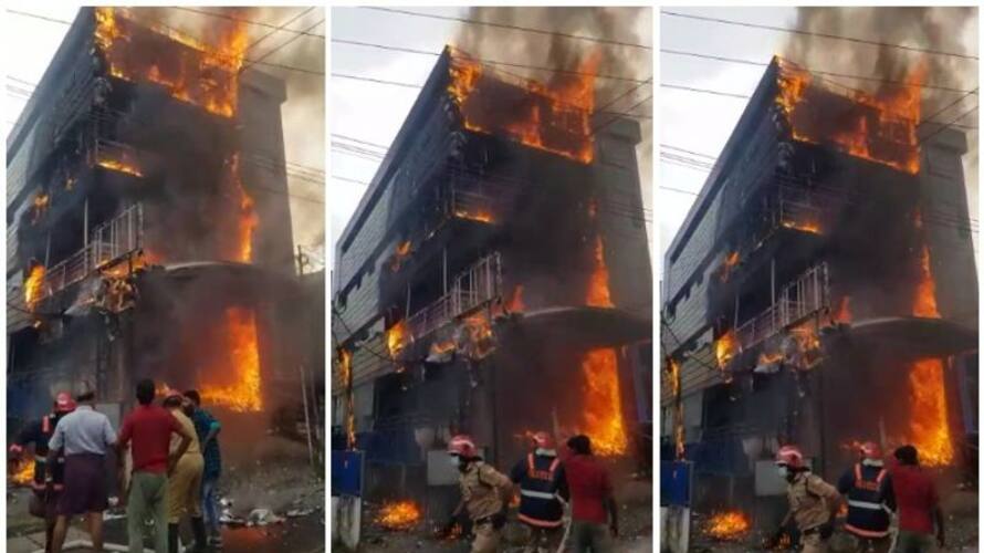 fire accident in edappally lodge building fire accident in edappally lodge building