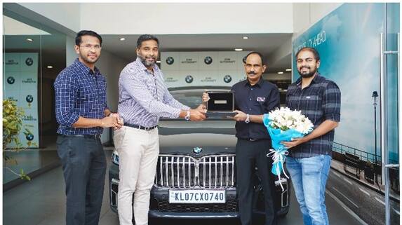 BMW EVM AutoKraft handover Kerala first BMW 740Li LCI M BMW EVM AutoKraft handover Kerala first BMW 740Li LCI M