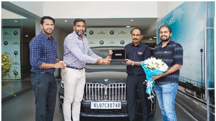 BMW EVM AutoKraft handover Kerala first BMW 740Li LCI M BMW EVM AutoKraft handover Kerala first BMW 740Li LCI M
