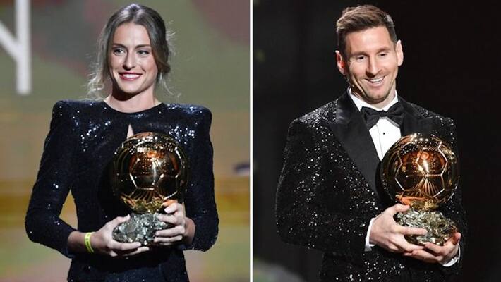 Argentina Football Star Lionel Messi wins record seventh title, Alexia Putellas named women's winner Argentina Football Star Lionel Messi wins record seventh title, Alexia Putellas named women's winner