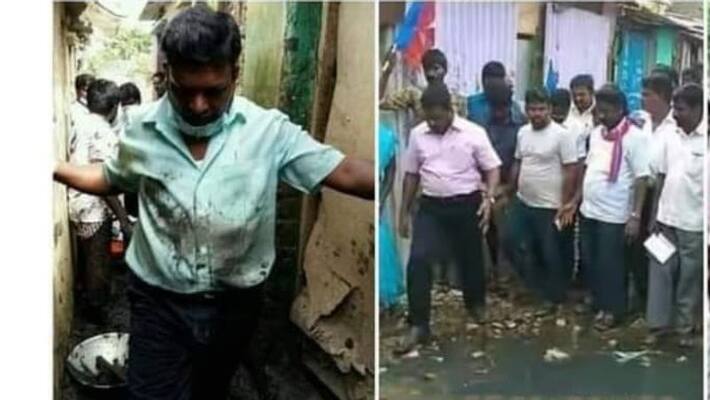 yes our comminity always mixes with sewage and rain water . vanniarasu explain ablust thiruma walked on chair. yes our comminity always mixes with sewage and rain water . vanniarasu explain ablust thiruma walked on chair.