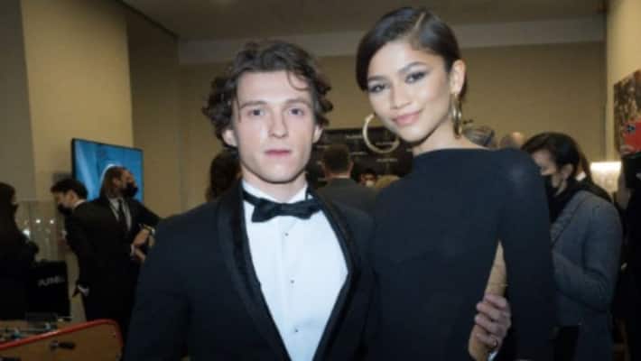 Spiderman stars walked the red carpet at Ballon dOr in Paris Spiderman stars walked the red carpet at Ballon dOr in Paris