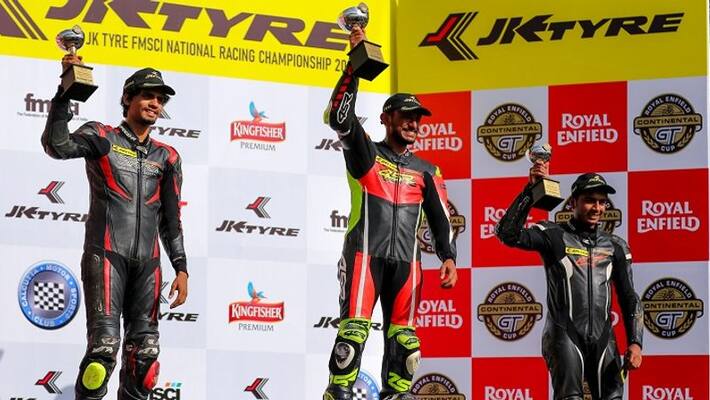 Royal Enfield Continental GT Cup 2021 kicked off at Kari Motor Speedway Anish Damodara Champion ckm Royal Enfield Continental GT Cup 2021 kicked off at Kari Motor Speedway Anish Damodara Champion ckm