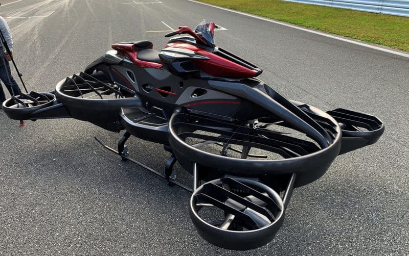 Japan based ALI Technologies unveils the XTURISMO worlds first flying bike