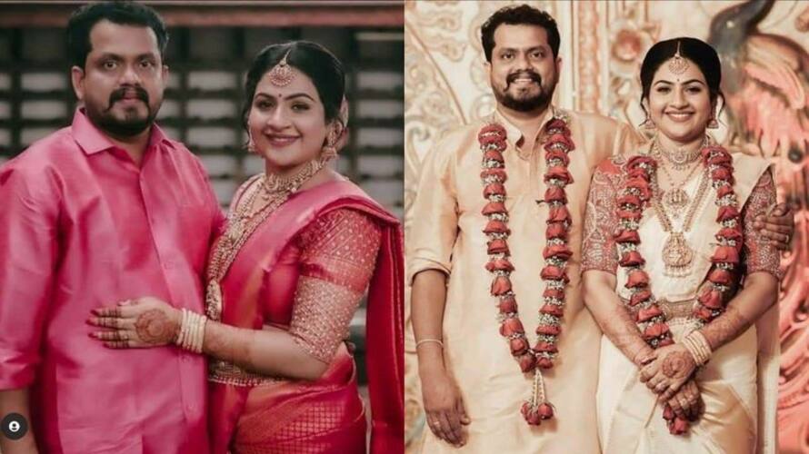 asianet santhwanam serial actress apsara ratnakaran wedding asianet santhwanam serial actress apsara ratnakaran wedding
