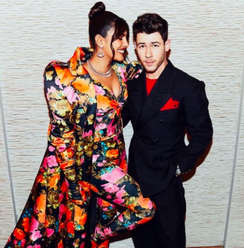 Nick Jonas was seen fixing Priyanka Chopra dress on British Fashion Awards 2021