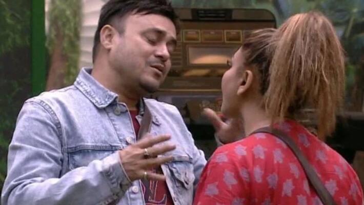 Bigg boss 15 rakhi sawant and her husband rites argument NTP Bigg boss 15 rakhi sawant and her husband rites argument NTP