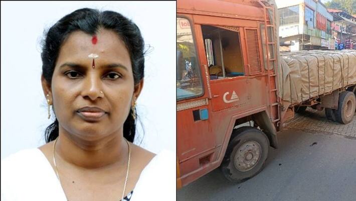 woman died in accident at Ponkunnam woman died in accident at Ponkunnam
