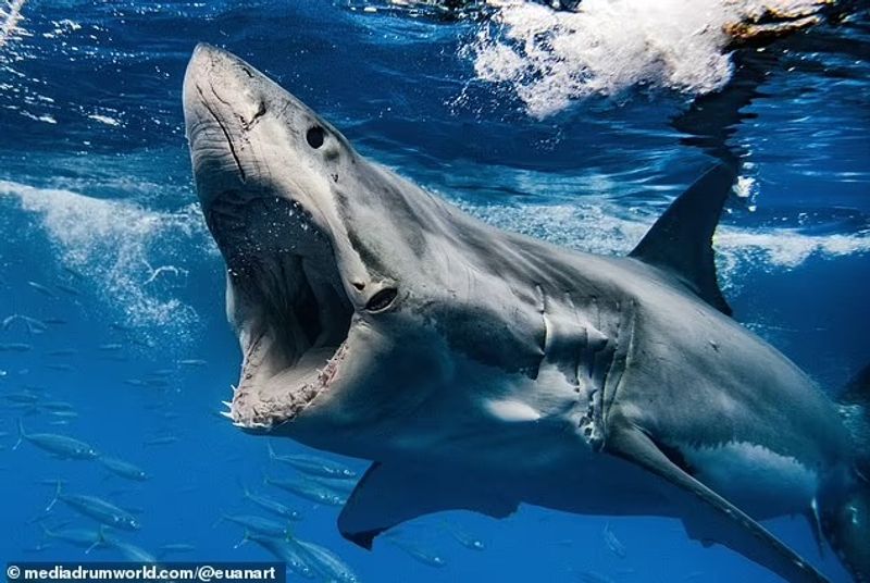 Brutus the most dangerous hunter white shark in the world
