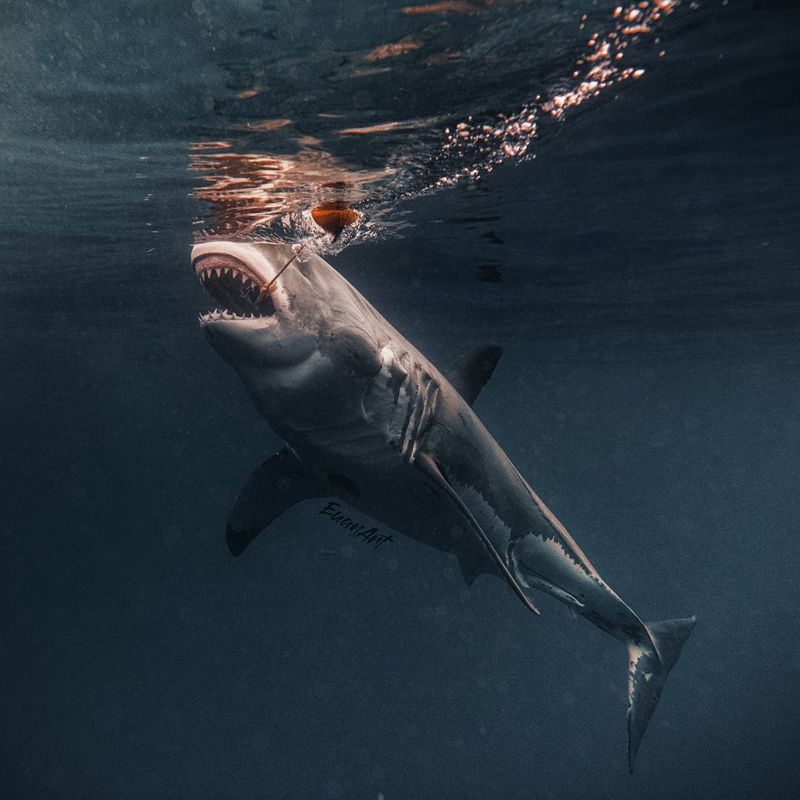 Brutus the most dangerous hunter white shark in the world