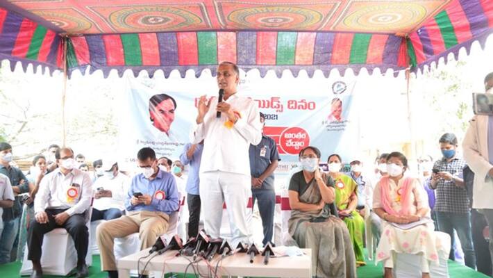 telangana minister harish rao letter to union health minister mansukh mandaviya over booster dose telangana minister harish rao letter to union health minister mansukh mandaviya over booster dose