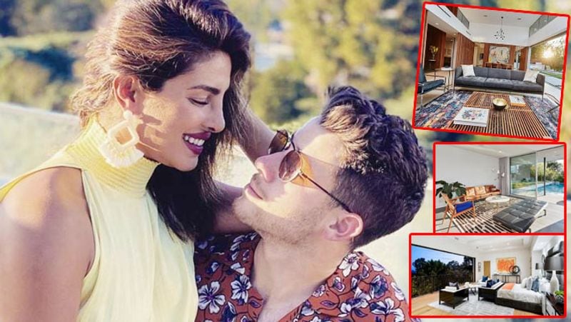 priyanka chopra nick jonas wedding anniversary, bollywood hollywood couple luxurious home photos KPJ