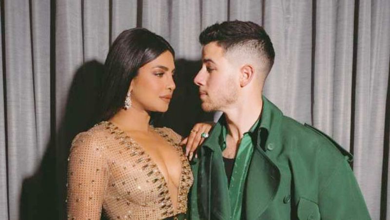 Nick Jonas was seen fixing Priyanka Chopra dress on British Fashion Awards 2021