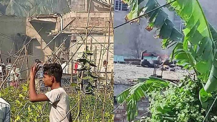 West Bengal South 24 Parganas Massive explosion in residential building three killed many injured UDT West Bengal South 24 Parganas Massive explosion in residential building three killed many injured UDT