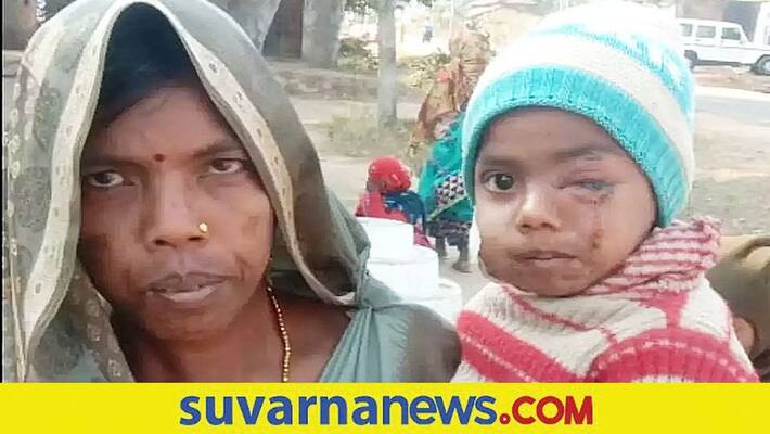 Madhya Pradesh brave mother fights with leopard to save her child akb Madhya Pradesh brave mother fights with leopard to save her child akb