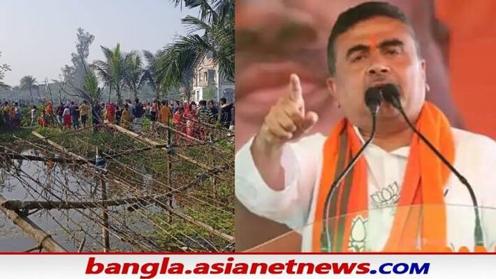BJP Leader Suvendu Adhikari attacks to TMC on Satgachia explosion RTB BJP Leader Suvendu Adhikari attacks to TMC on Satgachia explosion RTB