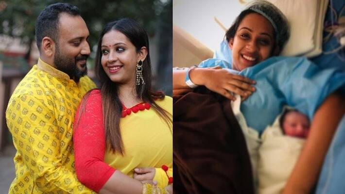 Sowbhagya Venkitesh introduce her new born baby Sowbhagya Venkitesh introduce her new born baby