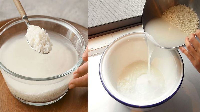 Use this rice water for beautyfull skin and hair full details are here