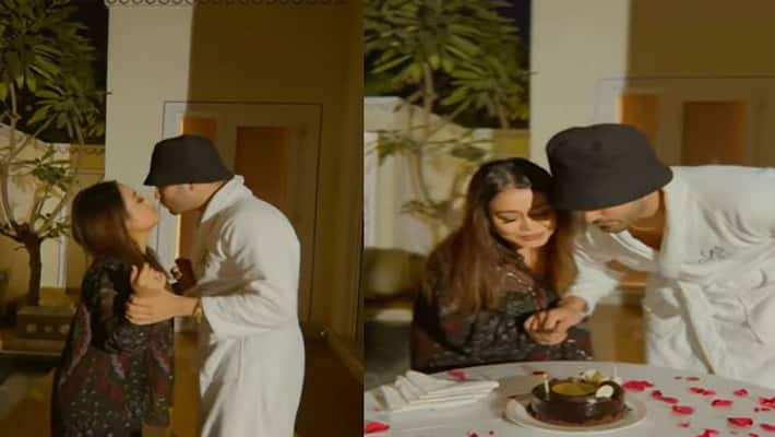 Neha kakkar celebrated her husband rohanpreet singh birthday shared a romantic video NTP Neha kakkar celebrated her husband rohanpreet singh birthday shared a romantic video NTP