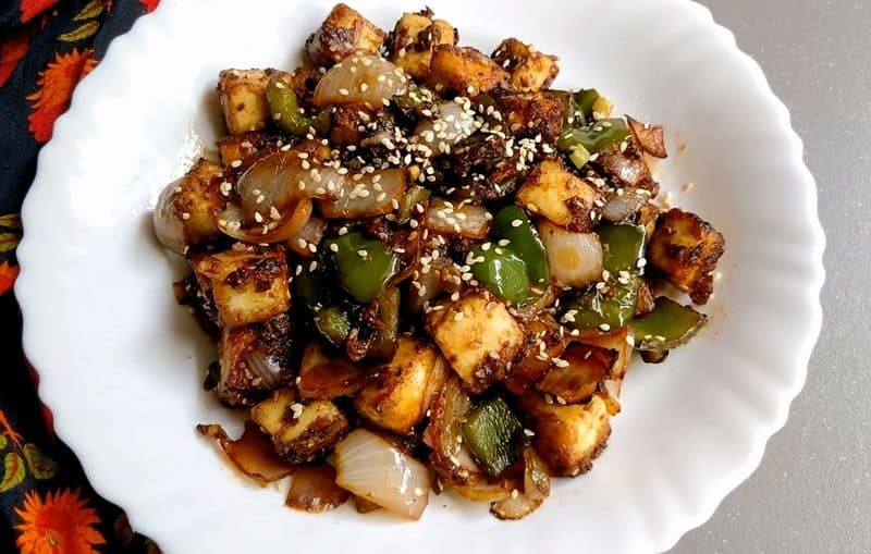 Tasty and crispy healthy paneer manchurian recipe full details are here