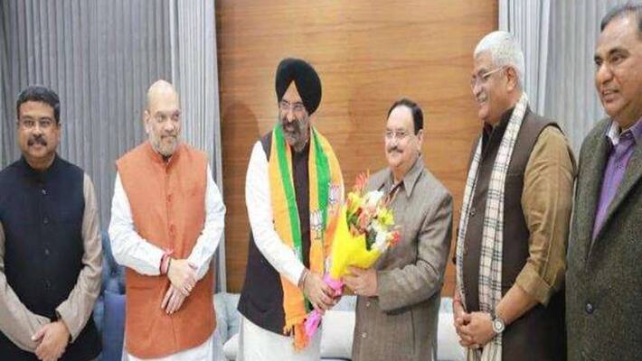 delhi sikh gurdwara management committee manjinder singh sirsa joined bjp delhi sikh gurdwara management committee manjinder singh sirsa joined bjp