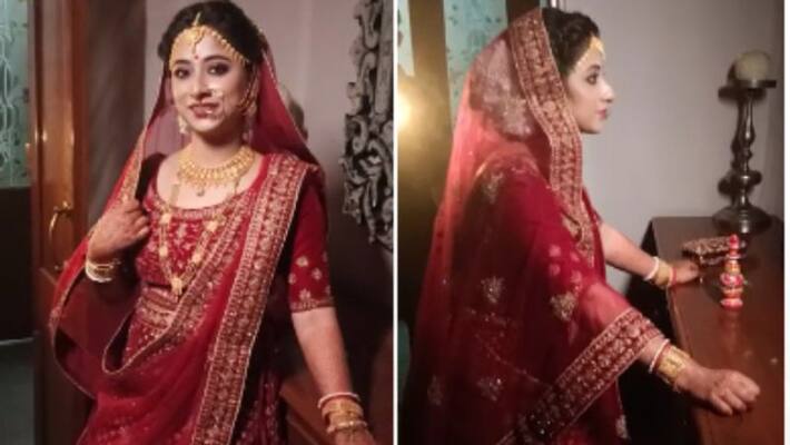 Singer Mekhla Dasgupta got married with Arkaprabha See photos BRD Singer Mekhla Dasgupta got married with Arkaprabha See photos BRD