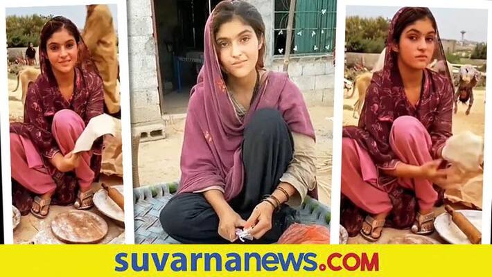 Roti making Pakistani girl video became viral in Social media akb Roti making Pakistani girl video became viral in Social media akb