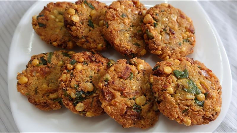 Tasty and crispy masala vada recipe and preparation full details are here