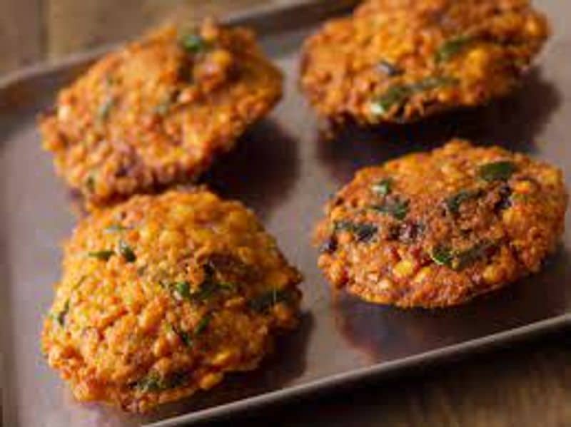 Tasty and crispy masala vada recipe and preparation full details are here