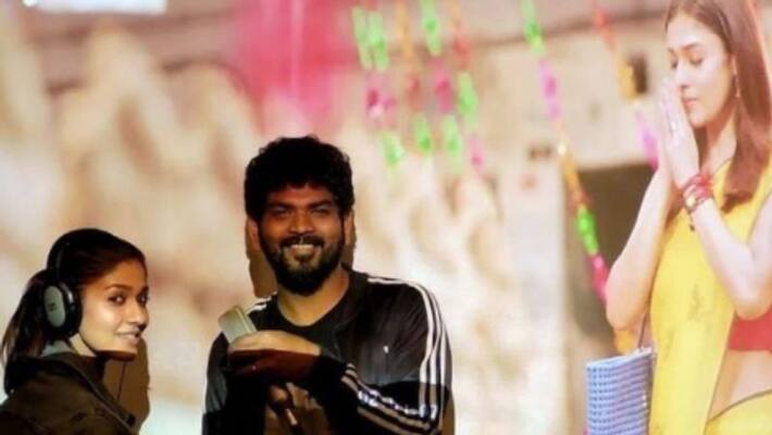 Vignesh Shivan share Nayanthara dubbing photo Vignesh Shivan share Nayanthara dubbing photo