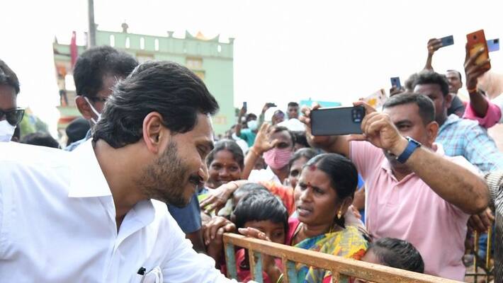 Andhra Pradesh CM YS Jagan Visits Flood hit Areas in Tirupati Andhra Pradesh CM YS Jagan Visits Flood hit Areas in Tirupati