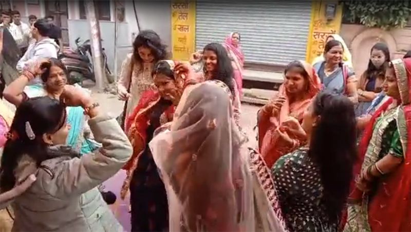 Procession came to Rajasthan from America NASA Scientist Karishma married American youth