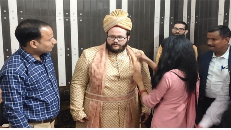 Procession came to Rajasthan from America NASA Scientist Karishma married American youth