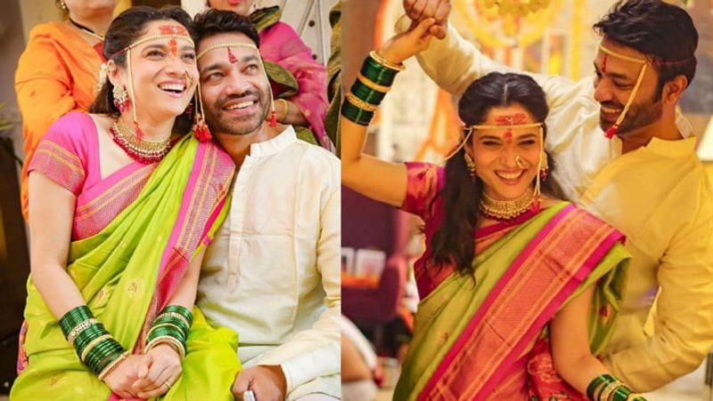 Ankita Lokhande Vicky Jain pre wedding rituals start KPJ