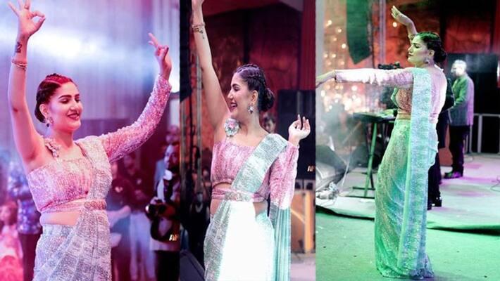 Sapna choudhary gave dance performance on song teri ankhya ka yo kajal with mika singh NTP Sapna choudhary gave dance performance on song teri ankhya ka yo kajal with mika singh NTP