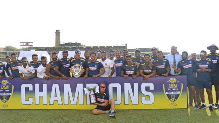 sri lanka whitewashed west indies in test series and goes on first place in icc wtc points table sri lanka whitewashed west indies in test series and goes on first place in icc wtc points table