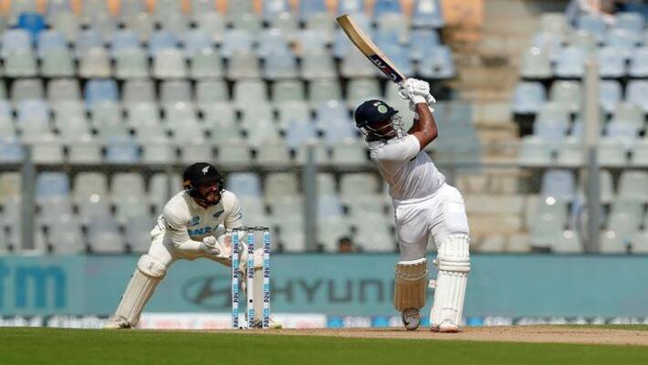 IND vs NZ 2nd Test, The first session ends of the second day of the Mumbai Test-mjs IND vs NZ 2nd Test, The first session ends of the second day of the Mumbai Test-mjs
