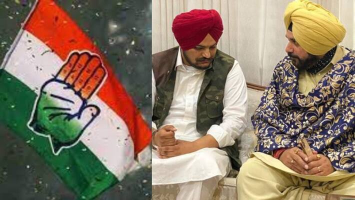 Sidhu Moosewala controversial singer joins congress Sidhu Moosewala controversial singer joins congress