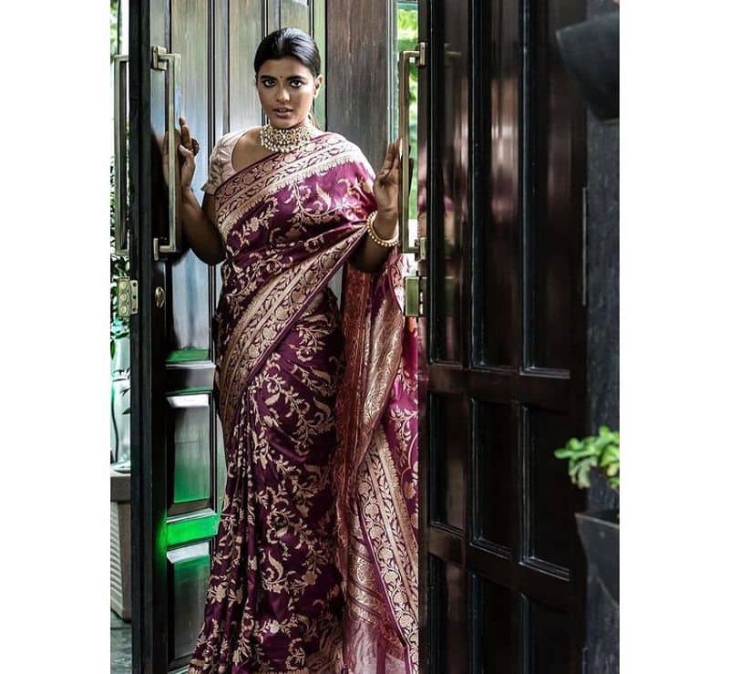 aishwarya rajesh red hot and elegant dressing photos