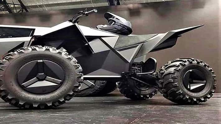 Tesla launches child special Electric Bike Cyberquad Elon Musk EV ATV auto news rps Tesla launches child special Electric Bike Cyberquad Elon Musk EV ATV auto news rps