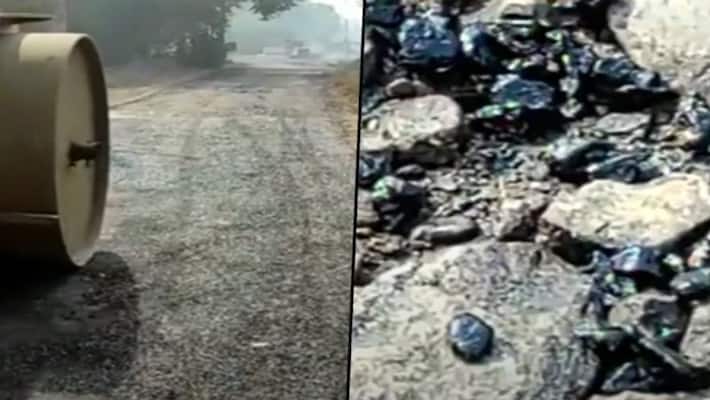 Uttar Pradesh Election 2022 Embarrassment for BJP as coconuts didnt break road did bijnor gcw Uttar Pradesh Election 2022 Embarrassment for BJP as coconuts didnt break road did bijnor gcw