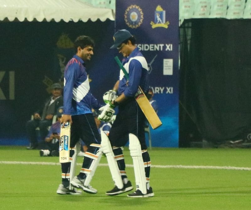 BCCI Jay Shah beats Sourav Ganguly in cricket at Eden Gardens ALB