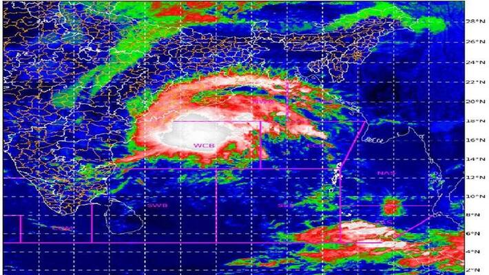 Cyclone Jawad weakens into deep depression.. IMD Cyclone Jawad weakens into deep depression.. IMD