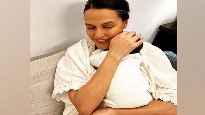 bollywood actress Neha Dhupia shares heartwarming pictures with her son NTP bollywood actress Neha Dhupia shares heartwarming pictures with her son NTP