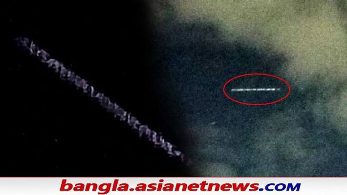 Mysterious lights seen in sky over north Indian states, defence sources clims satellite ALB Mysterious lights seen in sky over north Indian states, defence sources clims satellite ALB