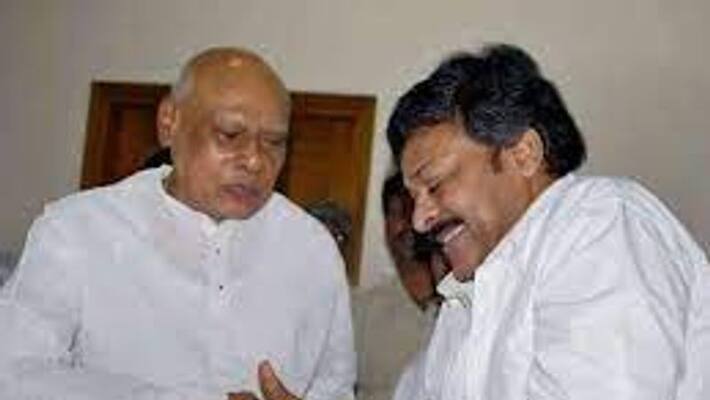 chiranjeevi pays tribute to ex cm konijeti rosaiah feeling sad chiranjeevi pays tribute to ex cm konijeti rosaiah feeling sad
