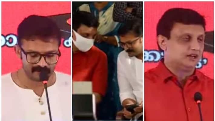 Jayasurya criticizes in the presence of minister minister muhammed riyas Jayasurya criticizes in the presence of minister minister muhammed riyas