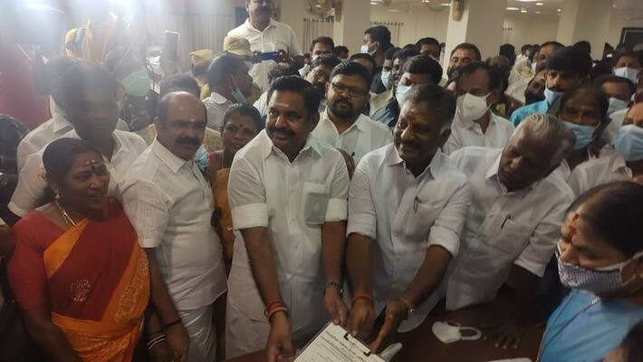 Madras HC restored OPS as AIADMK coordinator Madras HC restored OPS as AIADMK coordinator
