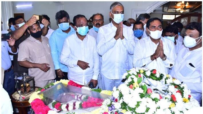 harish rao comments on konijeti roshaiah death harish rao comments on konijeti roshaiah death
